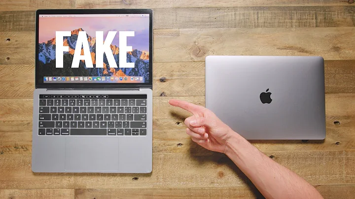 $50 Fake MacBook Pro vs $1,500 MacBook Pro