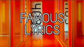 Kanye West - Famous (Lyrics)