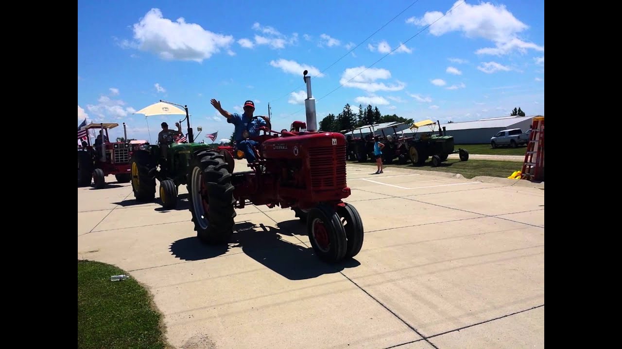 2015 North Iowa Tractor Ride YouTube
