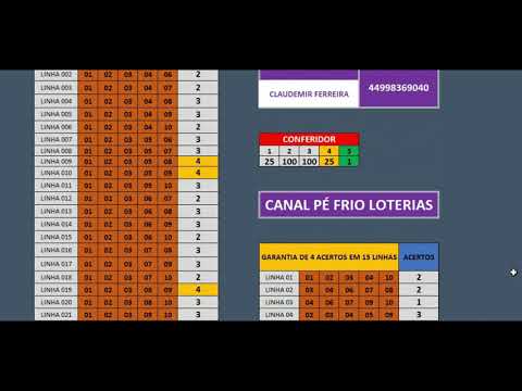 #79 - Redução de 10 dezenas para 5 com garantia de 5 e 4 acertos