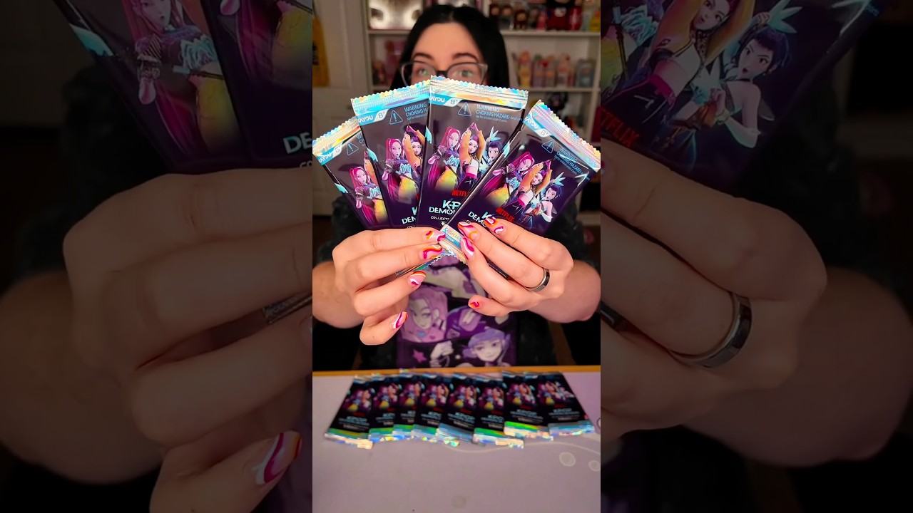 Kpop Demon Hunter Card Packs!! 😱🎤✨