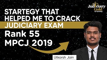 Success Story of MPCJ RANK-55 2019 | Madhya Pradesh Civil Judge 2019 | MPCJ 2019 Topper