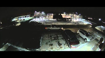 FS IP8180 Parking Lot at Night