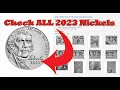 Discovery 2023 doubled die nickels discovered  53 different find in change  rolls