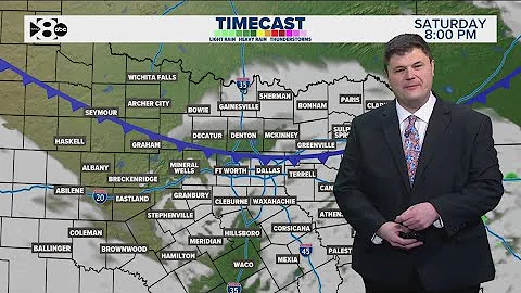 DFW Weather | Strong cold front Saturday night, 14 day forecast