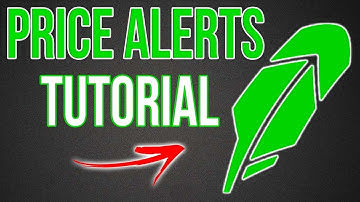 How To Set Price Alerts On Robinhood (Tutorial)