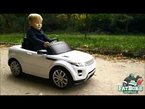 range rover evoque style 12v child's ride on car