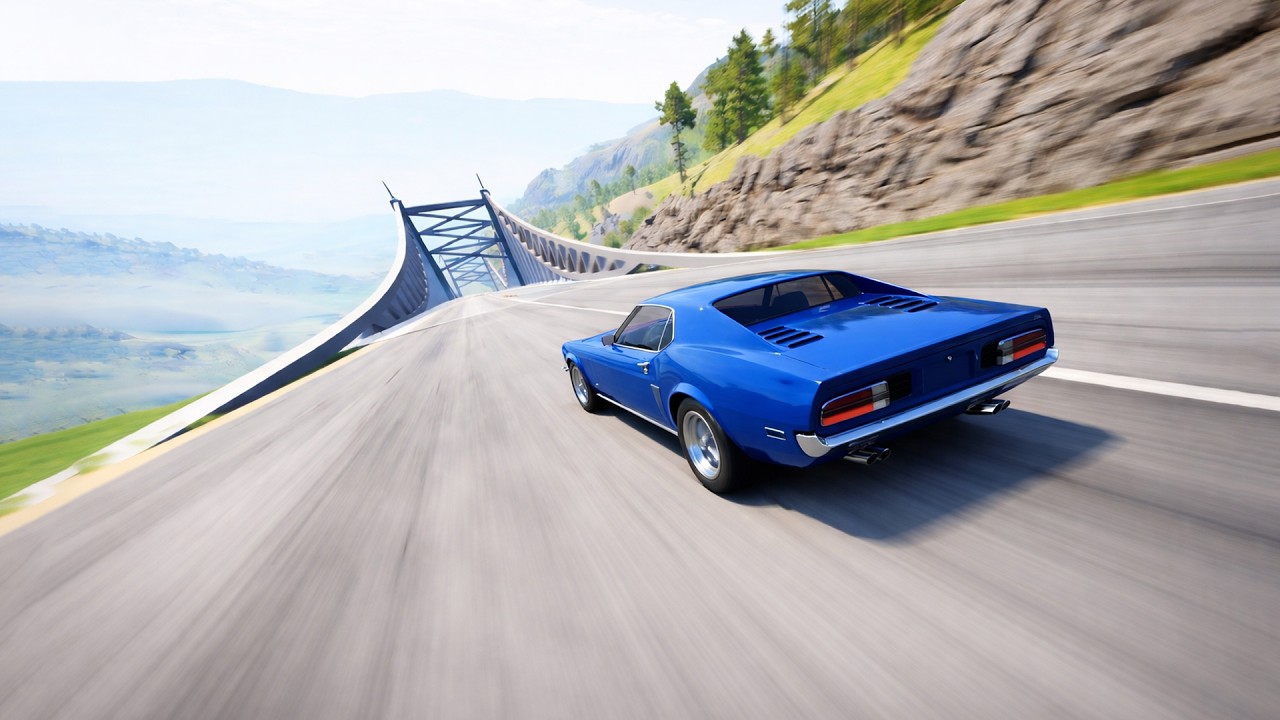 INSANE Downhill Speed Test! Full Throttle Chaos in BeamNG.drive#13 #beamngdrive #beamng #crashdrive