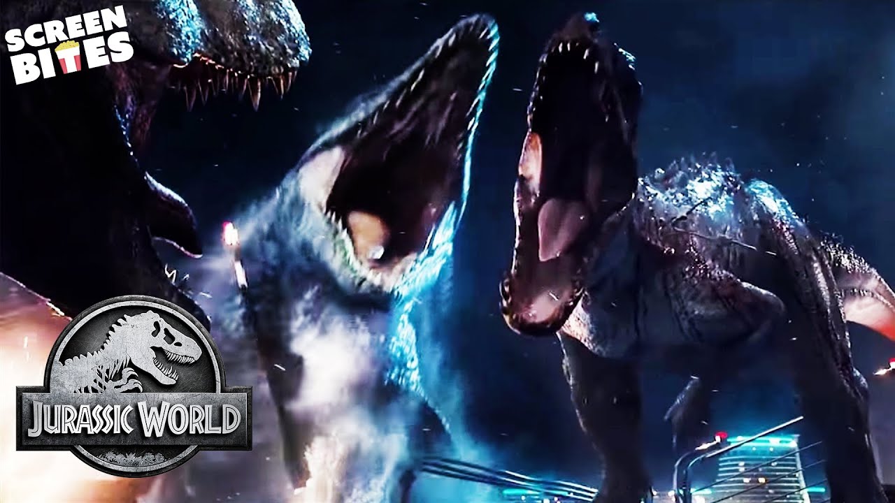 Jurassic World T Rex Vs Indominus Rex