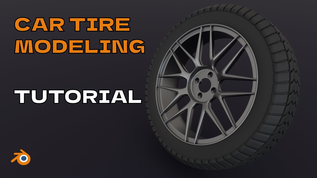 Blender Tutorial - How To Make a Car Tire