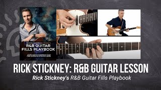 🎸 Rick Stickney Guitar Lessons - Sliding Funky Fills Dm to Em - Performance - TrueFire