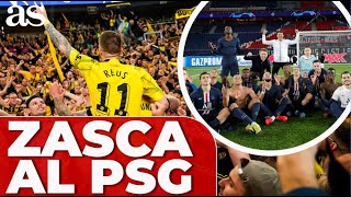 El 'ZASCA' del DORTMUND al PSG en REDES SOCIALES