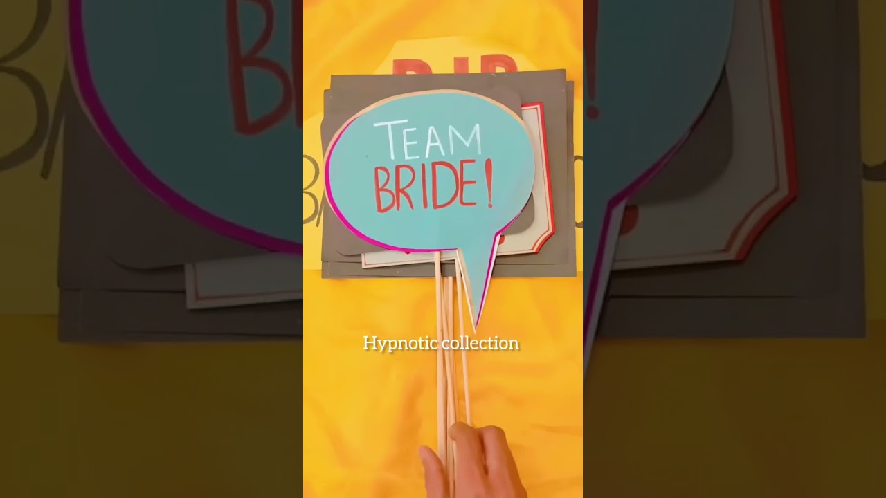 Fun ways to make your wedding special             #shorts #diy #craft #ideas #props #wedding #photos