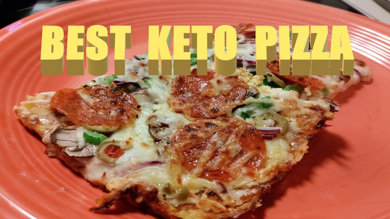 Keto Pepperoni Pizza Recipe YouTube