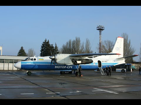 THE SIGHT & THE SOUND 5/7 : Flight onboard Motor Sich AN-24 UR-MSI from Zaporizhia to Kiev (IEV)