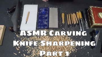 [ASMR] Carving Knife Sharpening - Part 1