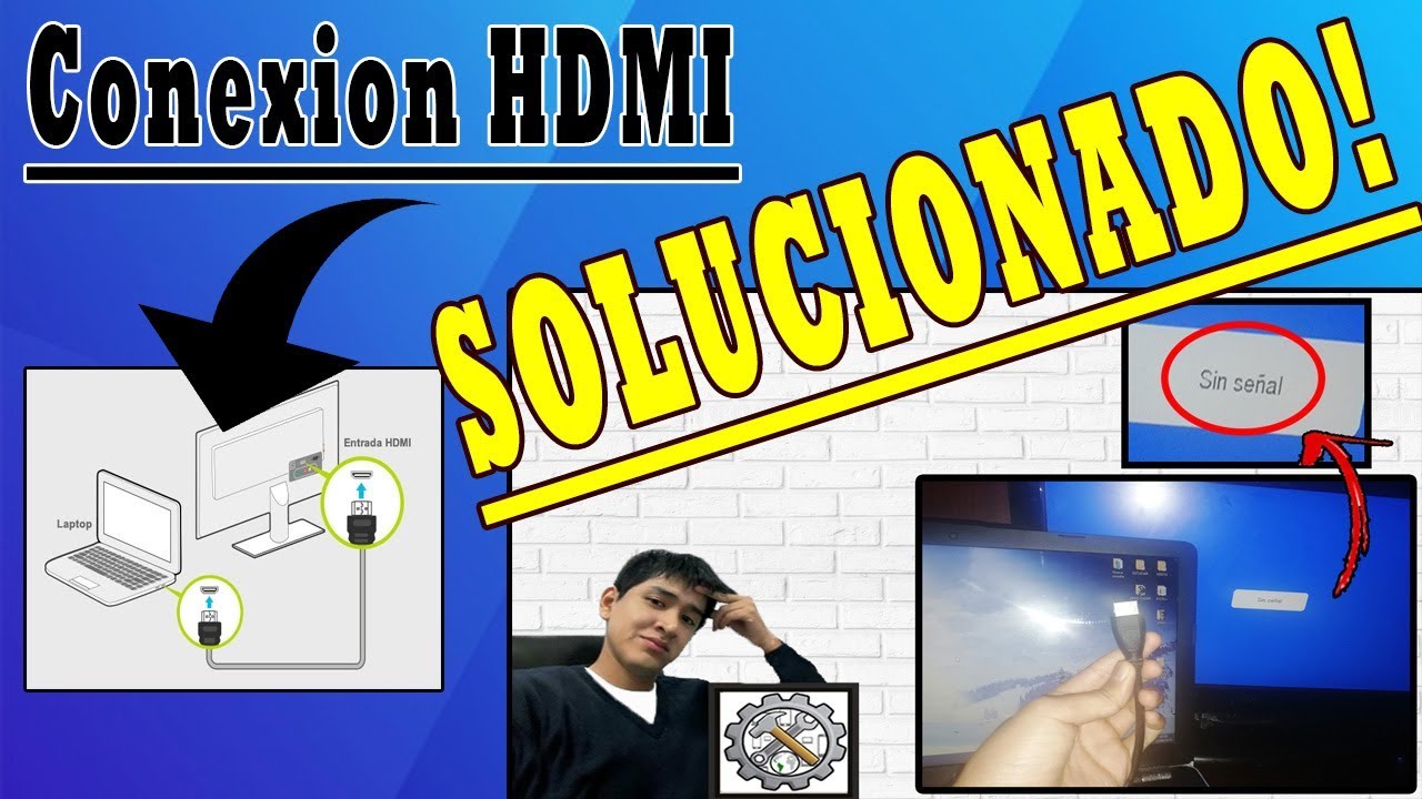 No reconoce la conexión del HDMI (Sin Señal) || ASÍ LO SOLUCIONÉ 2022 😱😎  - YouTube