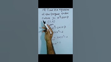 Tangents and normals class 12