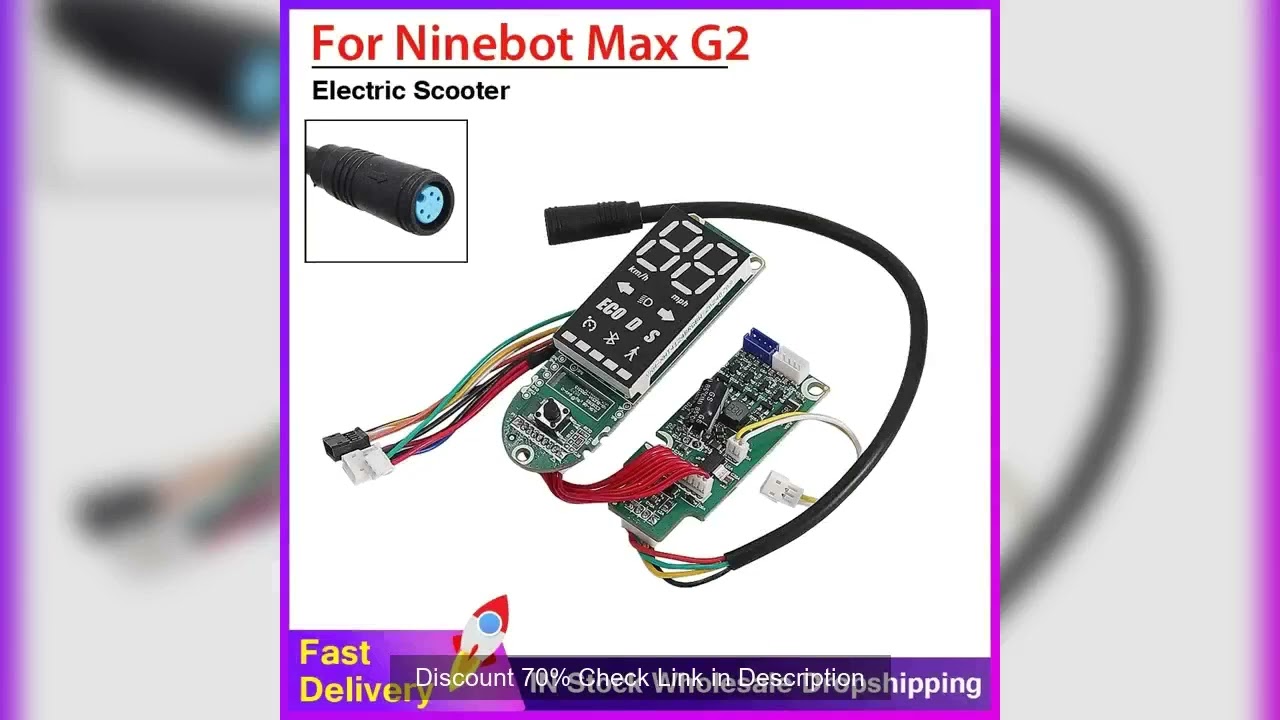 Dashboard Display Motherboard Electric Scooter Accessories LED Display Board For Segway Ninebot Max