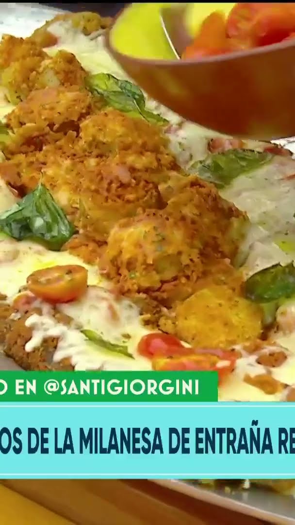 Milanesa de entraña rellena con Santi y Feli | #LAPEÑADEMORFI