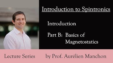 L0PB Introduction to Spintronics: Basics of Magnetostatics [ENG]