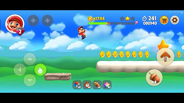 Super run world bro adventure gameplay walkthrough android iOS level 54#foryou #mario