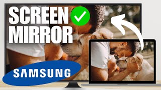 How To Mirror Laptop Screen To Samsung Smart TV (Wirelessly)