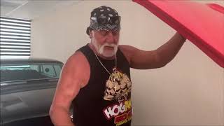 Hulk Hogan Shows off his Muscle Cars in his Garage,Shoots on Stone Cold Steve Austin’s Cars