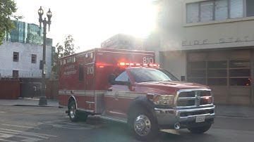 LAFD RA 810 Responding Code 3