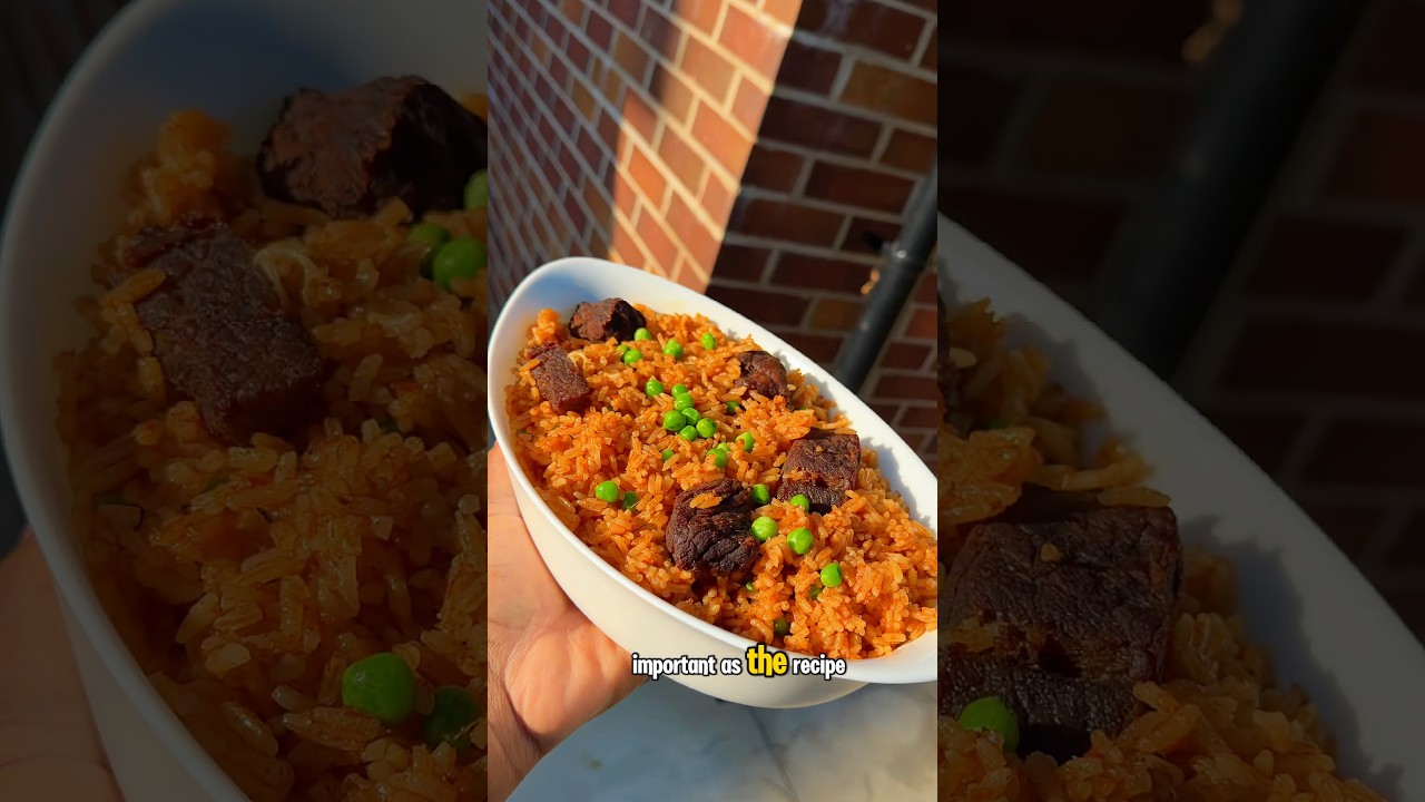 Ghanaian Jollof recipe with Peacock Thai Fragrant rice #ghanajollof #foodstoriesgh