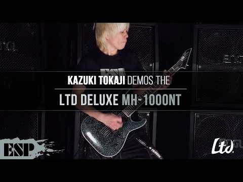 Электрогитара LTD MH-1000NT (GRANITE SPARKLE), видео 1