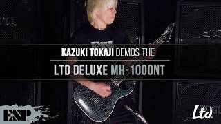 LTD Deluxe MH-1000NT Granite Sparkle | Demo by Kazuki Tokaji | ESP Guitars