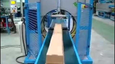 Atis 90:  Horizontale wikkelmachine / Banderoleuse Orbitale Automatique | Presa