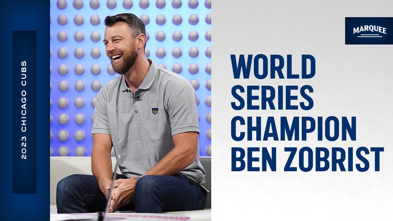 2016 World Series MVP Ben Zobrist joins Cubs Live!