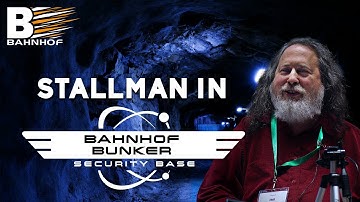 Free Software Pioneer Richard Stallman Speaks on Digital Freedom Inside the Bahnhof Bunker