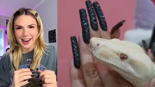 ? NAIL ART STORYTIME TIKTOK? Regal Nails @Bailey Spinn || POVs Tiktok Compilations 2023 39