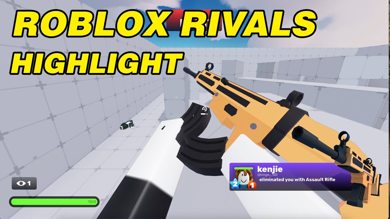 EPIC KILL HIGHLIGHTS IN ROBLOX RIVALS! 💥🔥 - YouTube