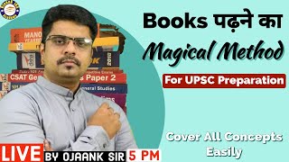 Live 5 pm UPSC Beginners कैसे पढ़े Books | Magical Method | न भूलोगे Concepts | Ojaank IAS Motivation screenshot 2