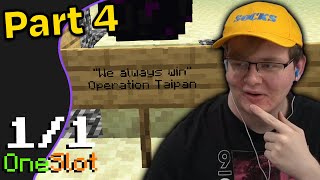 Minecraft OneSlot - Part 4 (VOD)
