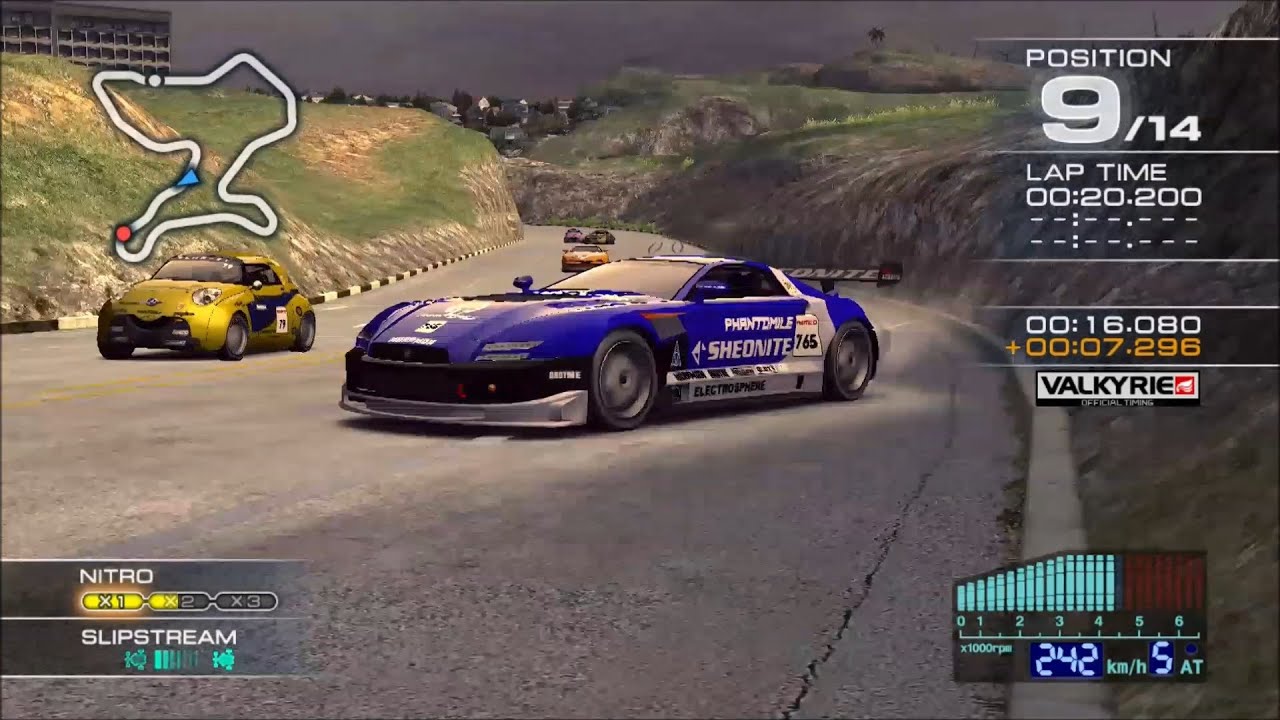 Ridge Racer 7 UFRA SINGLE EVENT FULL GRID 02 with BayonetCmplete ...