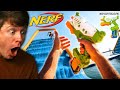 This is the CRAZIEST NERF WATER WAR in the WORLD!