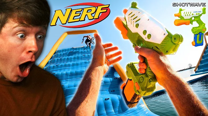This is the CRAZIEST NERF WATER WAR in the WORLD!