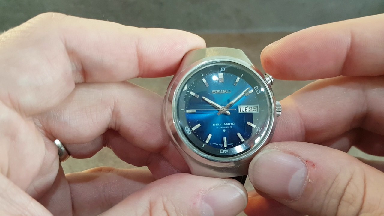 1975 Seiko Bell-Matic alarm vintage 