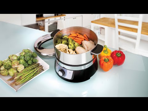 Euro Cuisine - Stainless Steel Electric Food Steamer