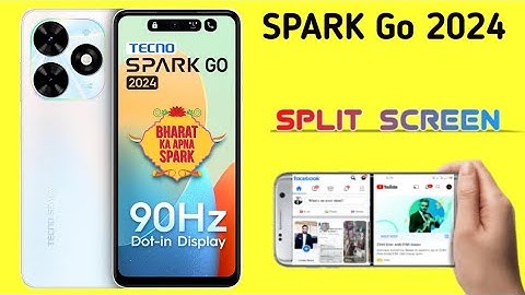 TECNO SPARK Go 2024 split screen | how to split screen in TECNO SPARK Go 2024