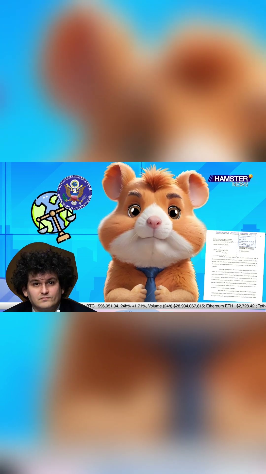 SBF's $1 billion forfeited assets include private jets, major Robinhood stake ⚡️ Hamster News