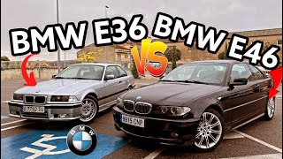 ✅ COMPARACION BMW E36 VS BMW E46