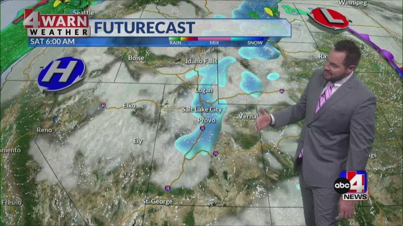 Sunny and mild across Utah before the weekend storm - YouTube