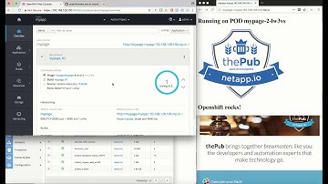 NetApp: Dynamic Storage Provisioning for Kubernetes/Openshift Demo