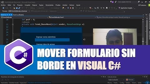 MOVER FORMULARIO SIN BORDES EN VISUAL C# | BIEN EXPLICADO